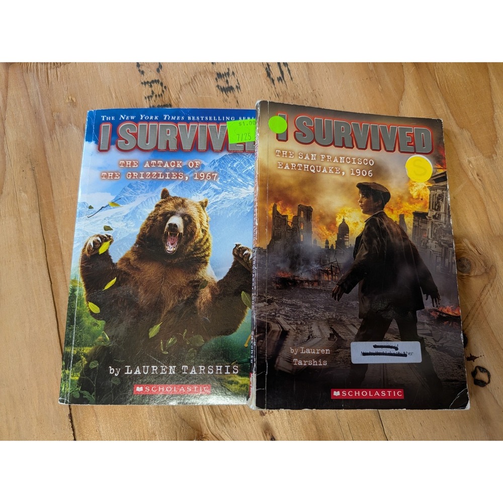 Scholastic I Survived Books Kids OS Multi Good Historical Fiction 2-Pack